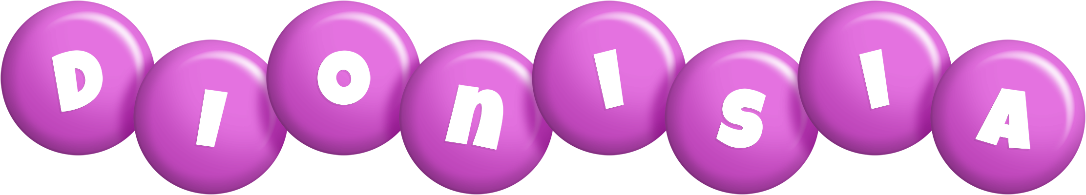 Dionisia candy-purple logo