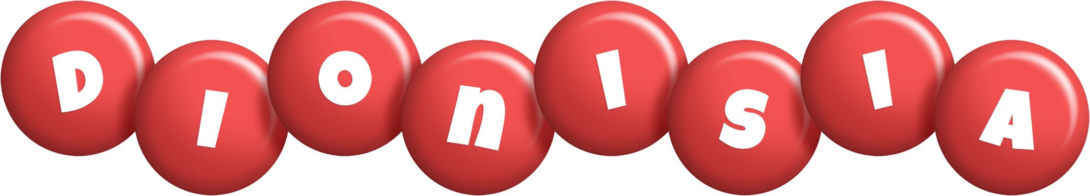 Dionisia candy-red logo