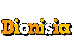 Dionisia cartoon logo
