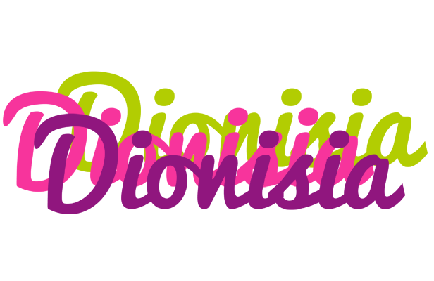 Dionisia flowers logo