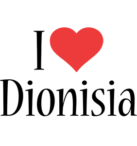 Dionisia i-love logo