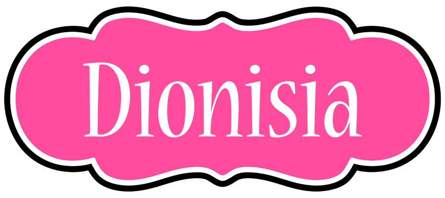 Dionisia invitation logo