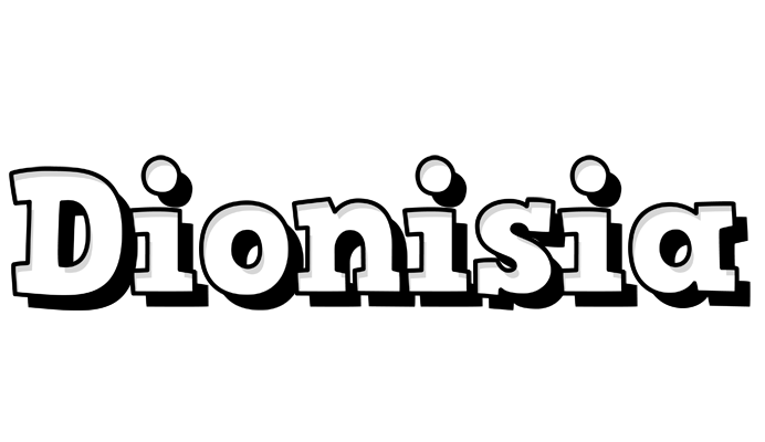 Dionisia snowing logo