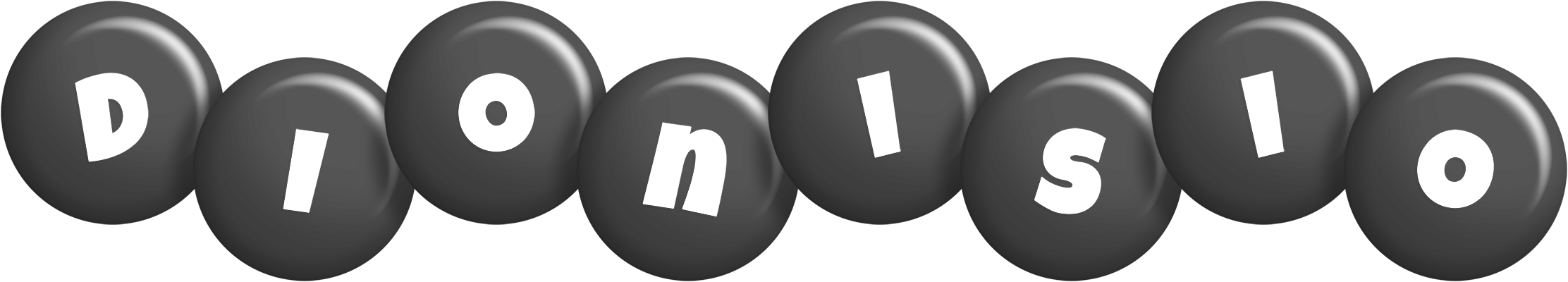 Dionisio candy-black logo