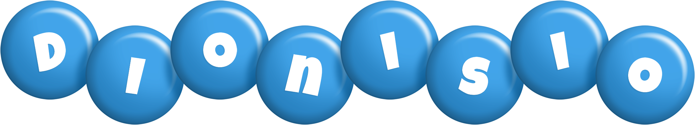 Dionisio candy-blue logo