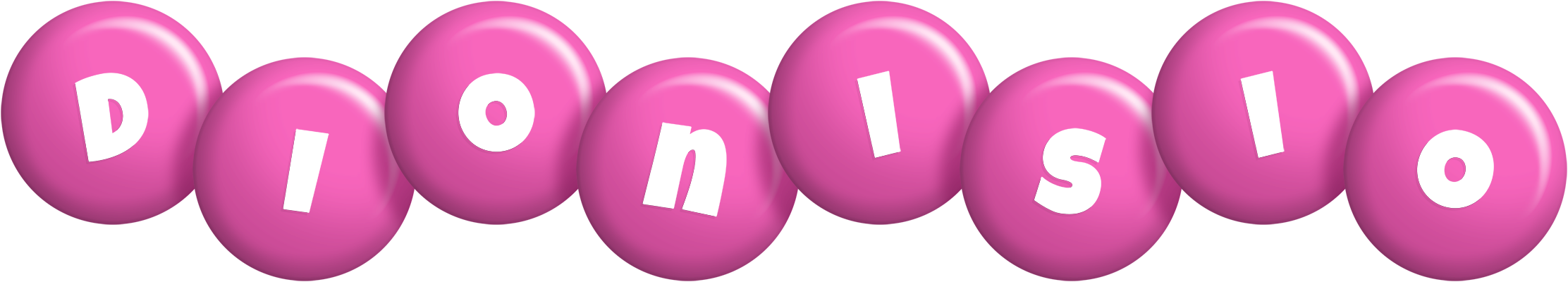 Dionisio candy-pink logo