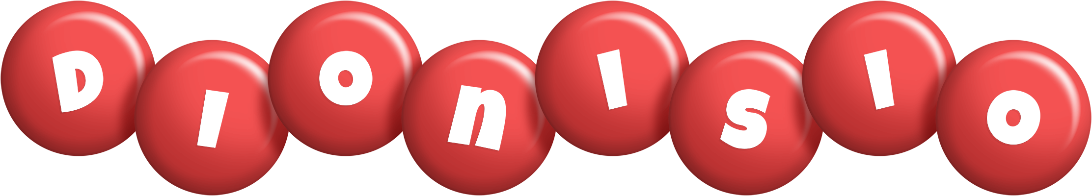 Dionisio candy-red logo