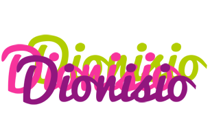 Dionisio flowers logo