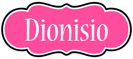 Dionisio invitation logo