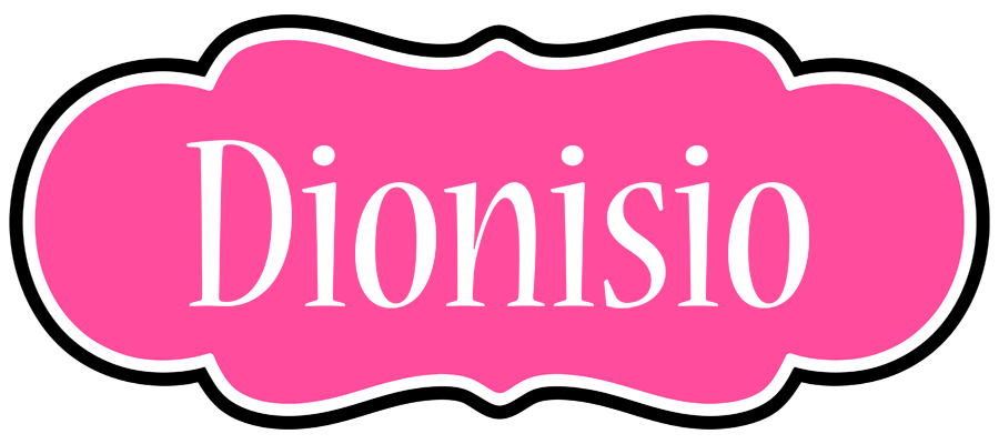 Dionisio invitation logo