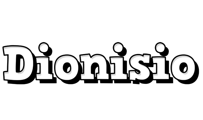 Dionisio snowing logo