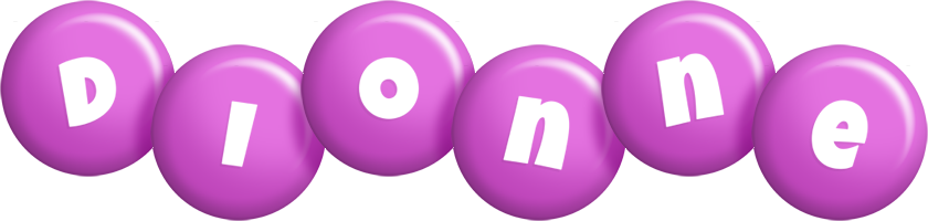 Dionne candy-purple logo