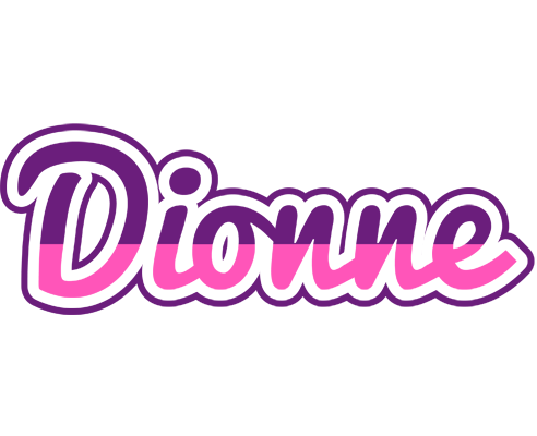 Dionne cheerful logo