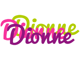 Dionne flowers logo