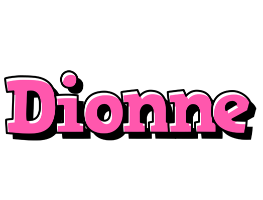 Dionne girlish logo