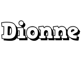 Dionne snowing logo