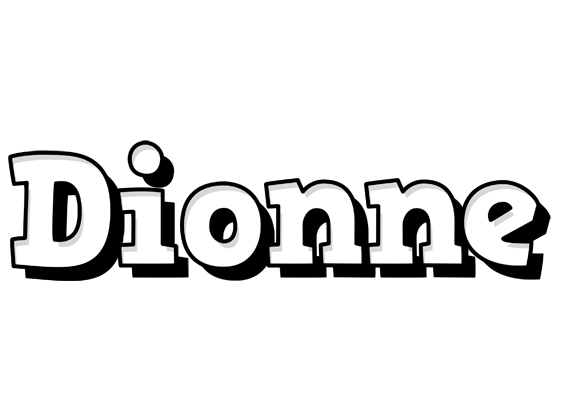 Dionne snowing logo