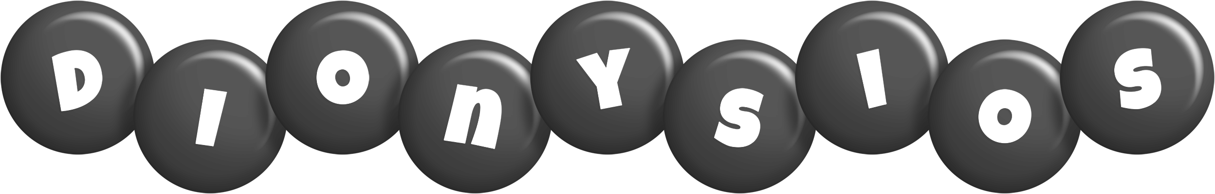 Dionysios candy-black logo
