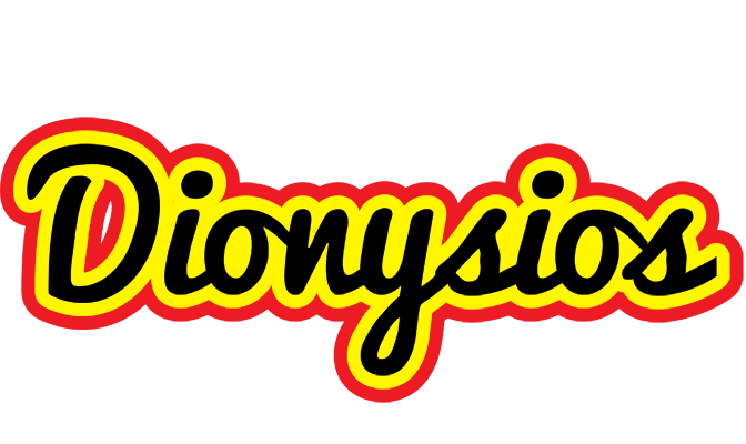 Dionysios flaming logo