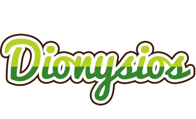 Dionysios golfing logo