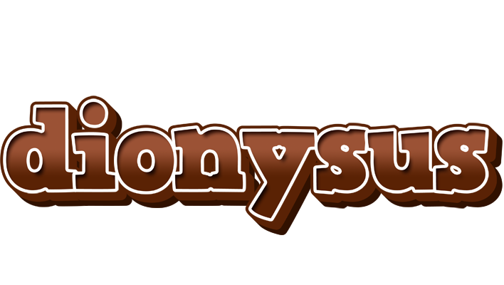 Dionysus brownie logo