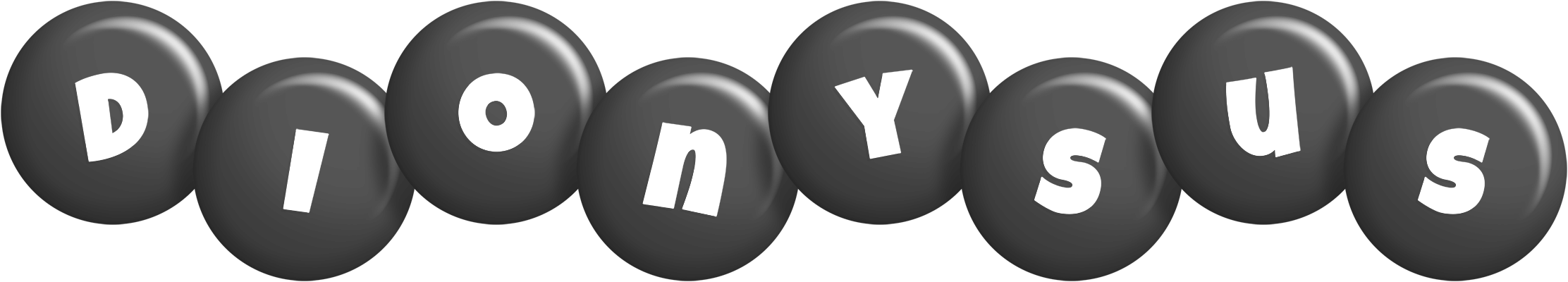 Dionysus candy-black logo