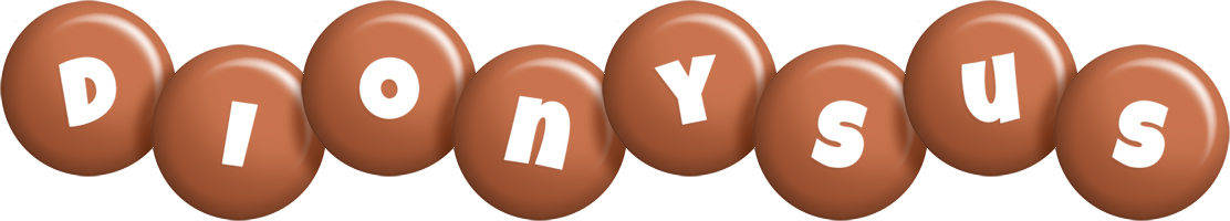 Dionysus candy-brown logo
