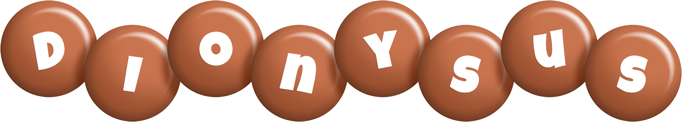 Dionysus candy-brown logo
