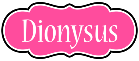 Dionysus invitation logo