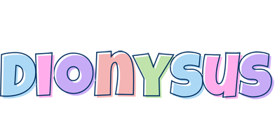 Dionysus pastel logo