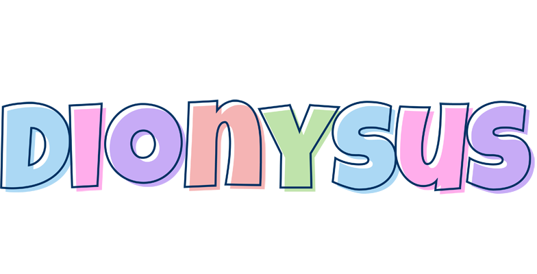 Dionysus pastel logo