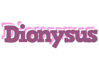 Dionysus relaxing logo