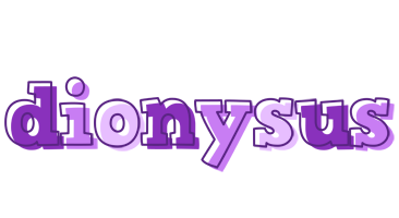 Dionysus sensual logo