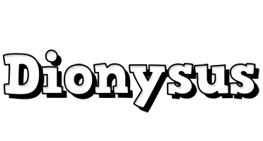 Dionysus snowing logo