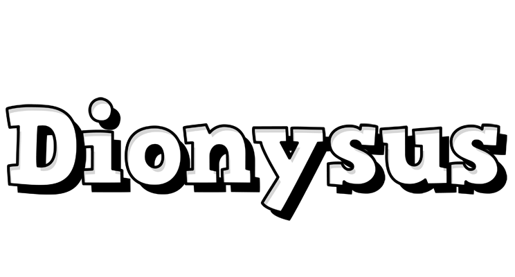 Dionysus snowing logo