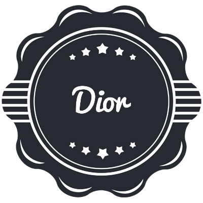 Dior badge logo