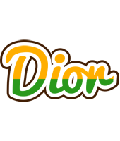 Dior banana logo