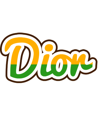 Dior banana logo