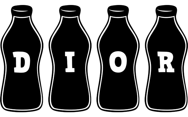 Dior bottle logo