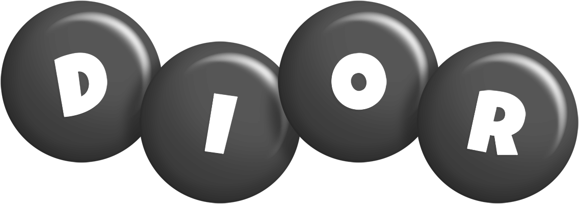 Dior candy-black logo