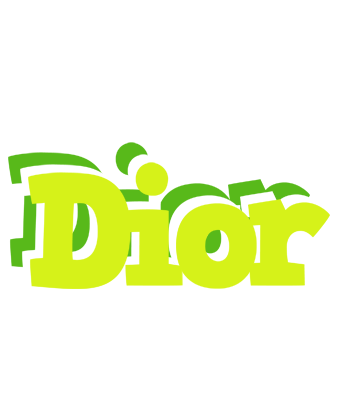 Dior citrus logo