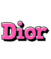 Dior girlish logo