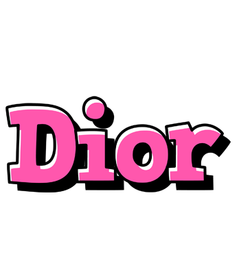 Dior girlish logo
