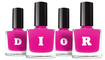 Dior nails logo