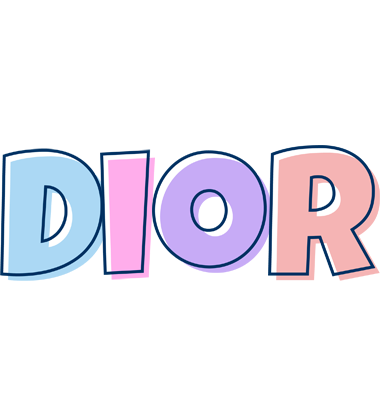 Dior pastel logo