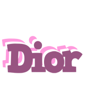 Dior relaxing logo