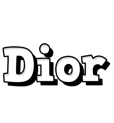 Dior snowing logo