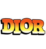 Dior sunset logo