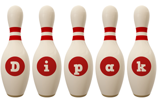 Dipak bowling-pin logo