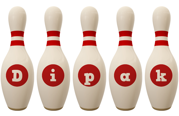 Dipak bowling-pin logo